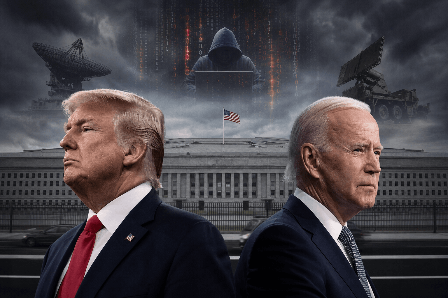 Trump y Biden: Crisis en la Vigilancia del Sistema de Defensa de EE.UU.