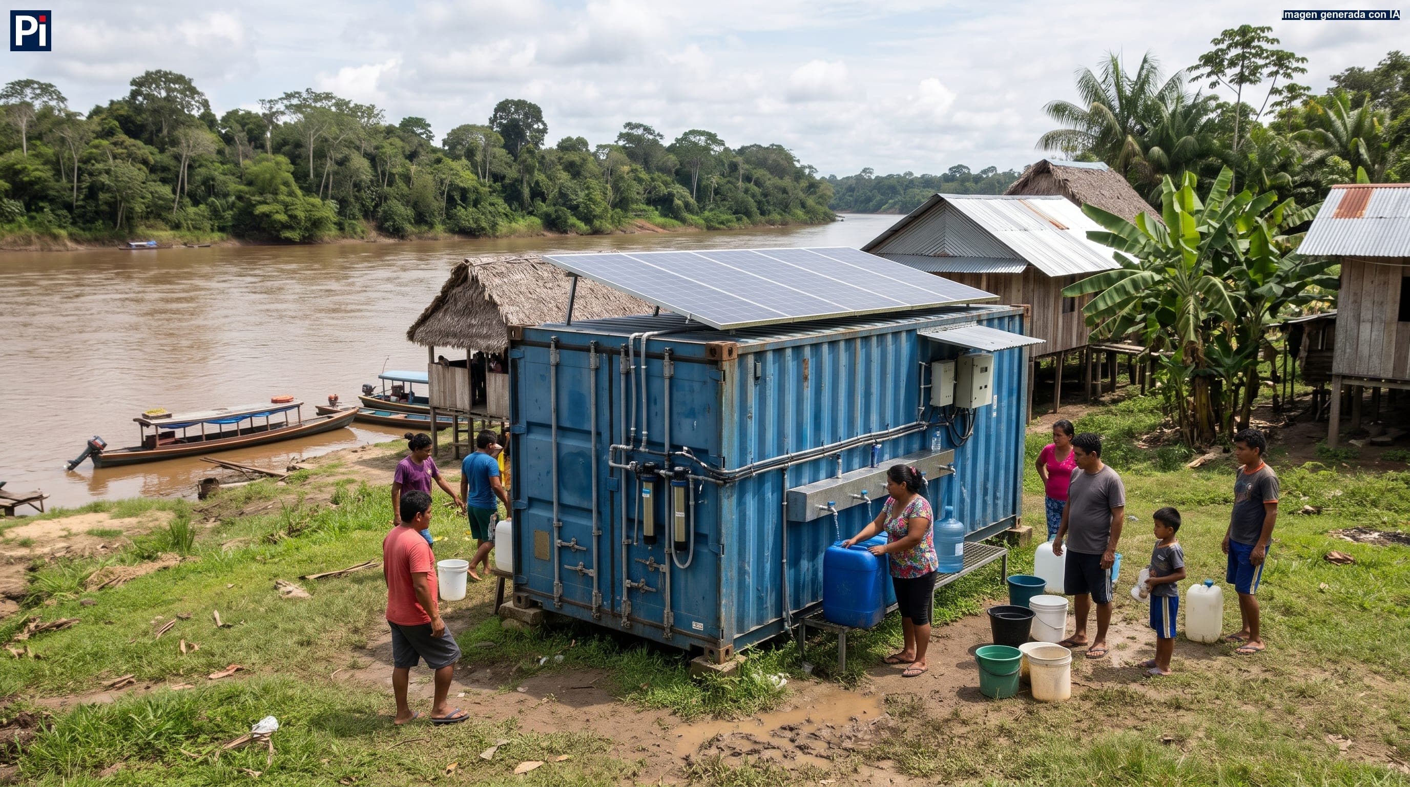 Científicos de la UNI crean plantas solares autónomas de agua potable para comunidades de Loreto