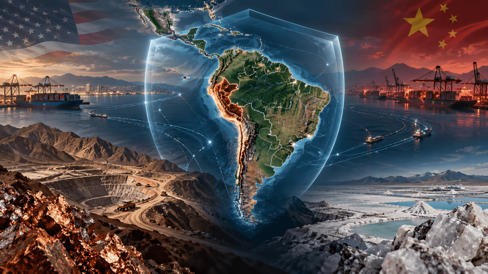 Escudo de las Américas: disputa por los recursos naturales de América Latina